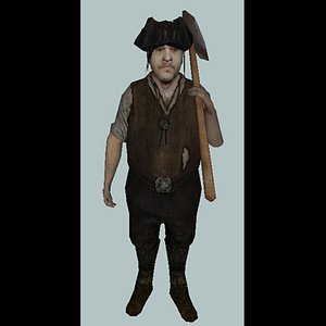 character b3d realm 3d model