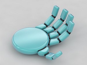 animation rigged hand 3ds