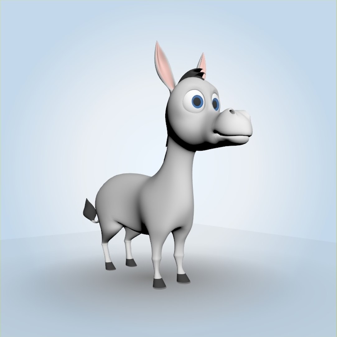 Donkey Model - TurboSquid 1896162