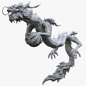 dragon oriental model