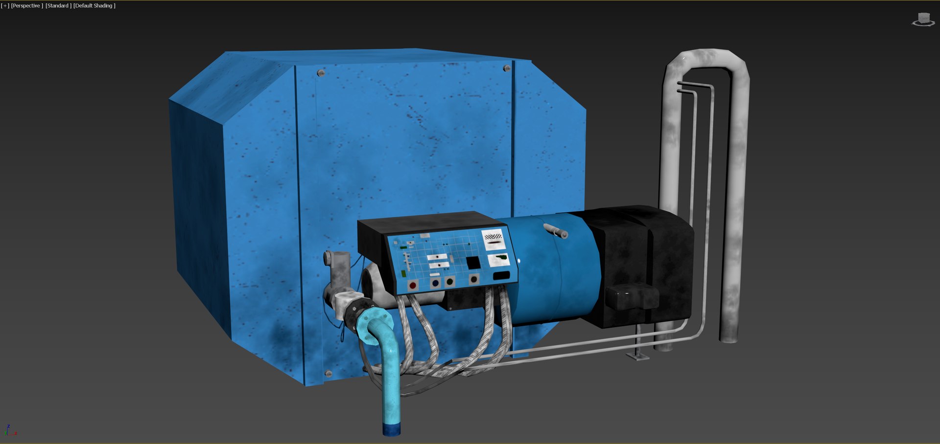 Corrosion Control Machine 3D Model - TurboSquid 2084157