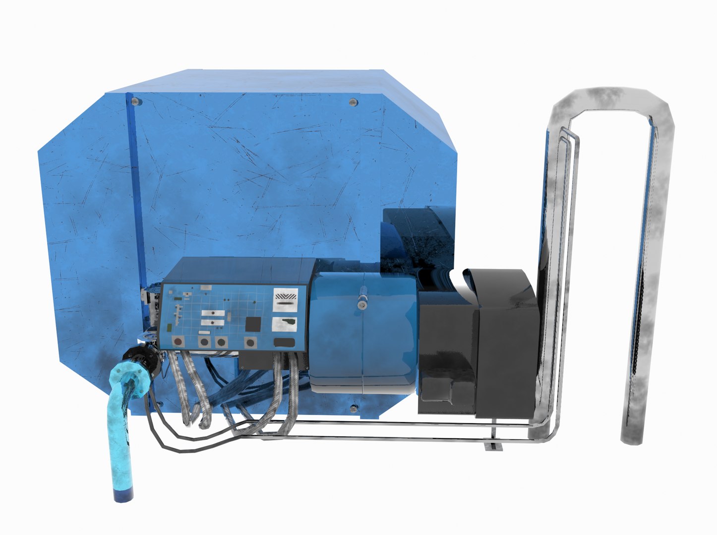 Corrosion Control Machine 3D Model - TurboSquid 2084157
