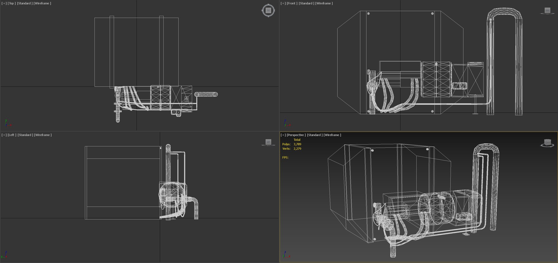 Corrosion Control Machine 3D Model - TurboSquid 2084157