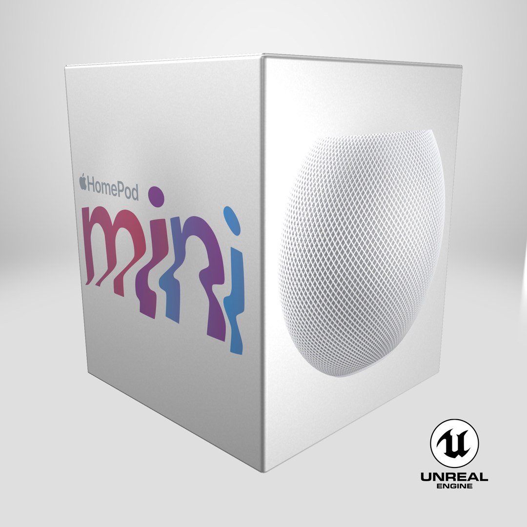 Apple HomePod Mini Packaging 3D model https://p.turbosquid.com/ts-thumb/FN/Pk4tJ0/iS/stemcell_unreal_render/png/1717508353/1920x1080/fit_q87/19d31b679547eab5530075fd4df982ac869c33d0/stemcell_unreal_render.jpg