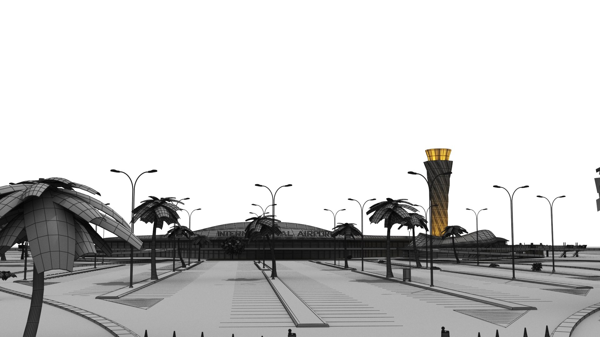 3D model realistic airport car park https://p.turbosquid.com/ts-thumb/FN/Rc9050/FwLMGpWp/wire4/jpg/1574819683/1920x1080/fit_q87/014519f872d78d6a496e2f5dbb25e808d5c9ae08/wire4.jpg