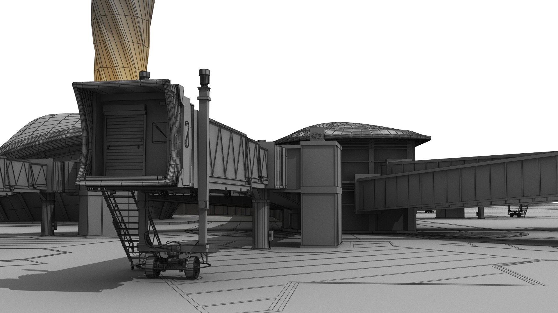 3D model realistic airport car park https://p.turbosquid.com/ts-thumb/FN/Rc9050/go7pphdY/wire9/jpg/1574819683/1920x1080/fit_q87/68b9b397e84840cff2638e7ad3850421ec9d68bc/wire9.jpg
