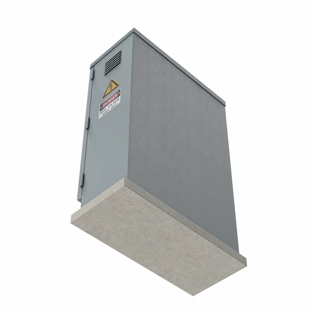 3D Electric Box Low Poly - TurboSquid 2304084