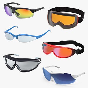 3D sport glasses 4