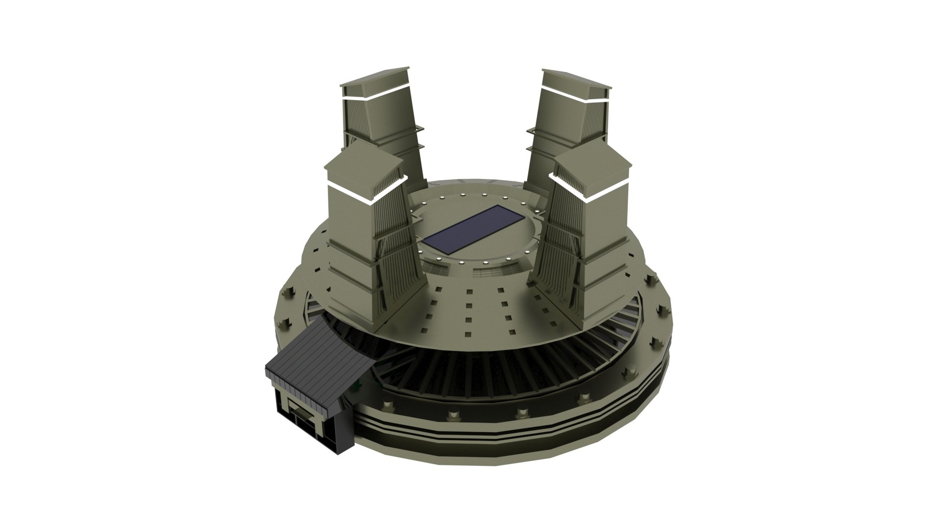 Star Labs Building 3D Model TurboSquid 1917604