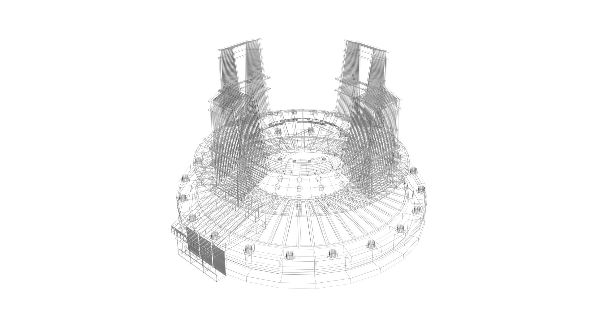 Star Labs Building 3D Model TurboSquid 1917604