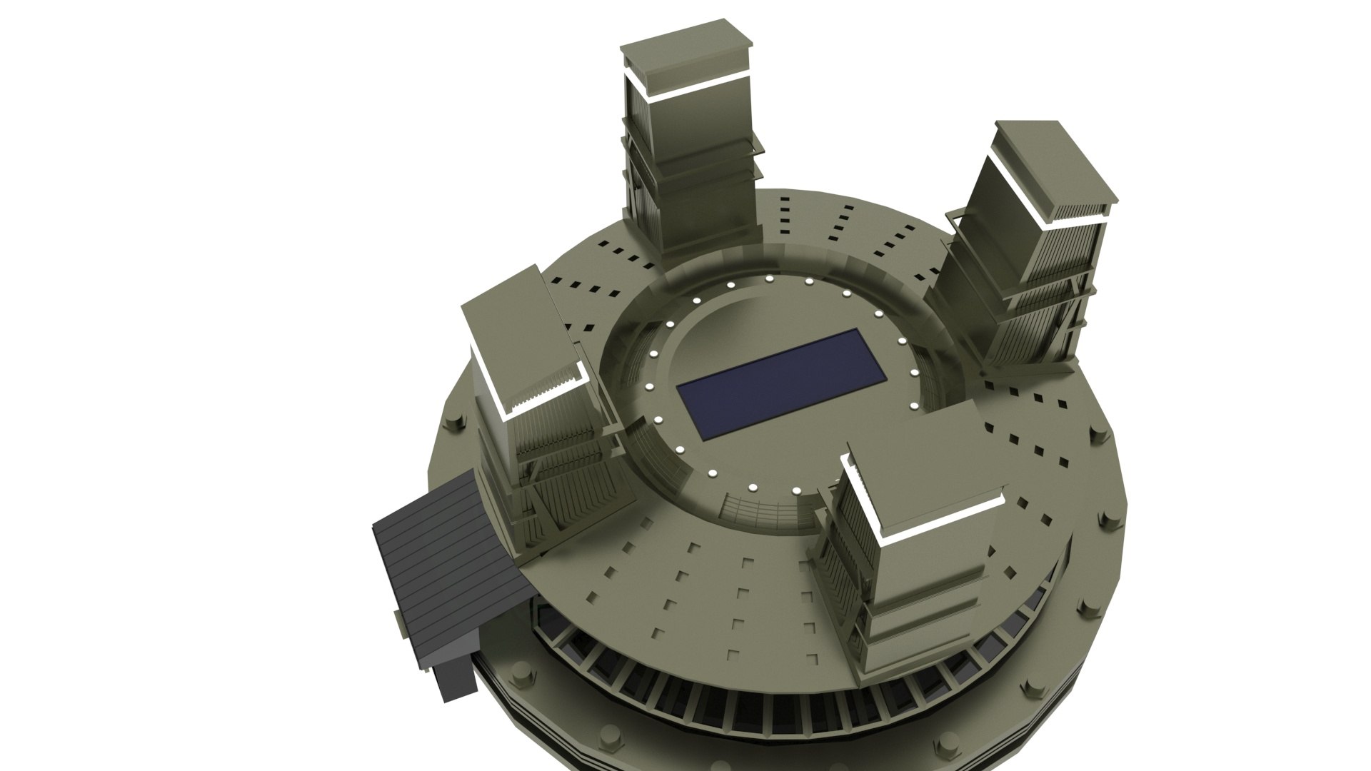 Star Labs Building 3D Model TurboSquid 1917604