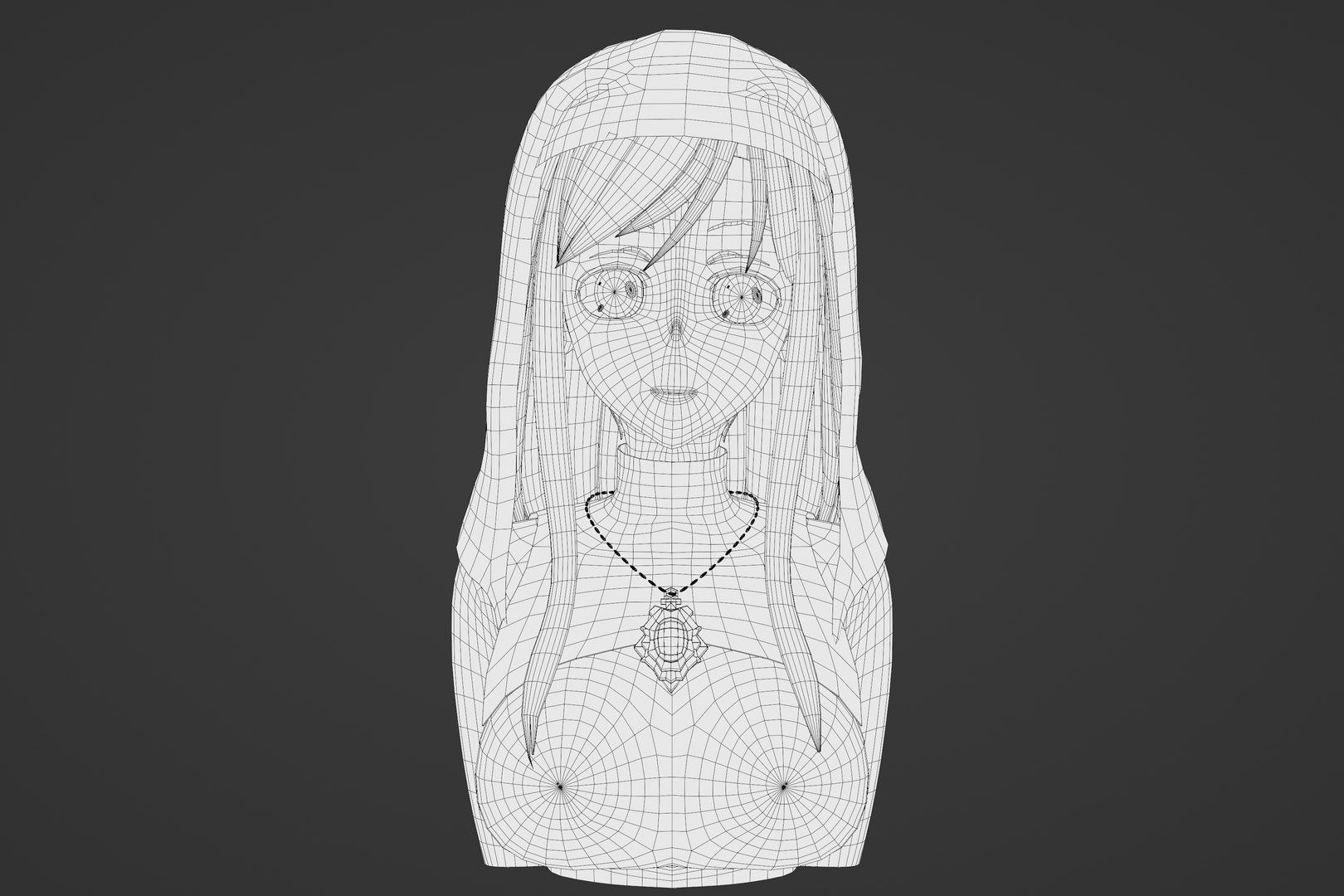 3D Anime Girl - TurboSquid 1959907