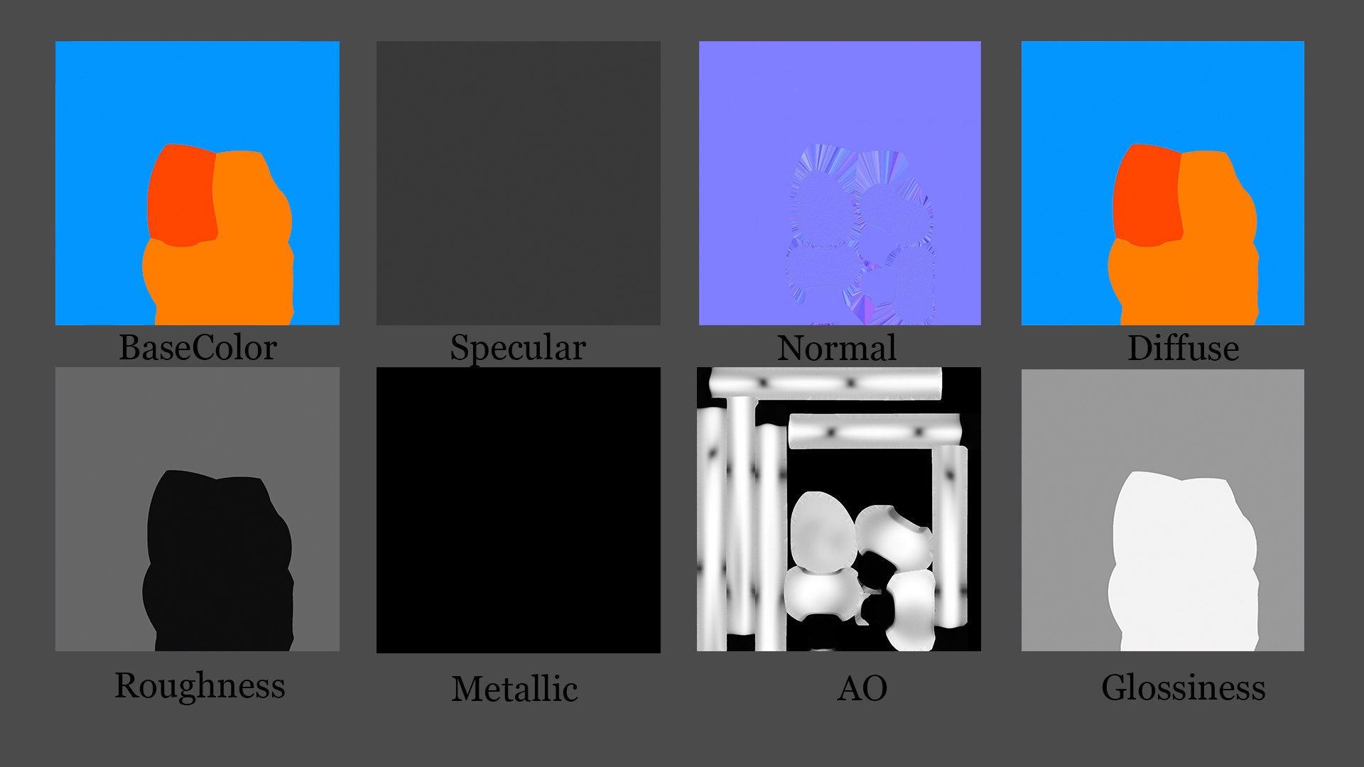 Atom Cartoon Style 3D - TurboSquid 2101788