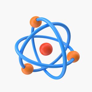 Atom Cartoon Style