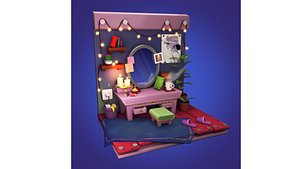 3D isometric miroir