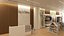 Modelo 3D del interior de una moderna tienda de ropa infantil