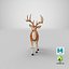 reindeer 08 3D model