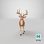 reindeer 08 3D model
