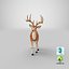 reindeer 08 3D model