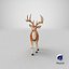 reindeer 08 3D model