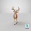 reindeer 08 3D model