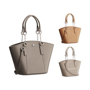 3D Leather Shoulder Bag Cross