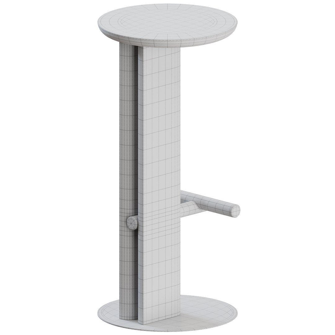 3D Rook Stool By Ross Gardam - TurboSquid 2252618