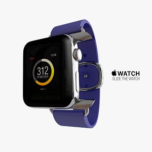 3d model of apple watch edition