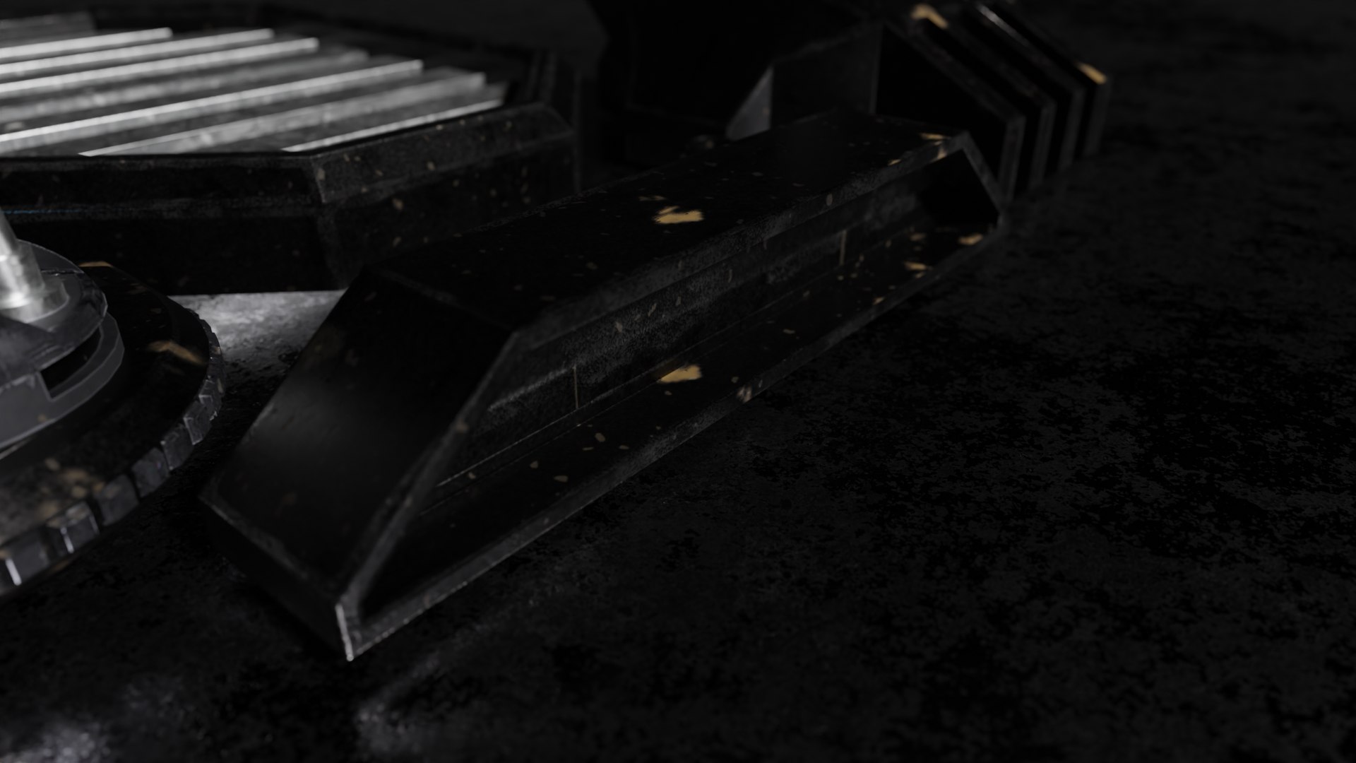 Low Poly Sci-fi Game Ready Tech 3D Model - TurboSquid 1977320