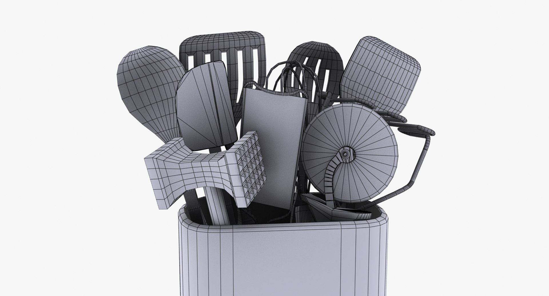 Kitchen Tools Set Model - TurboSquid 1223678