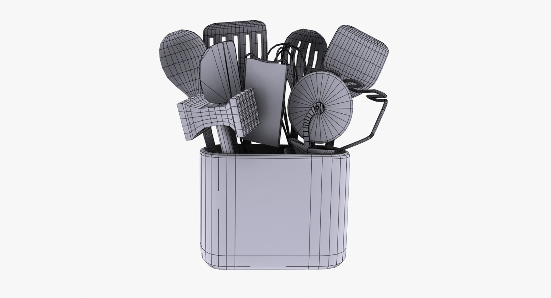 Kitchen Tools Set Model - TurboSquid 1223678