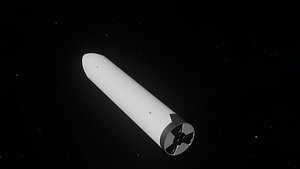 SpaceX Starship Depot V3 model