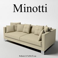minotti pollock modern contemporary sectional sofa l218