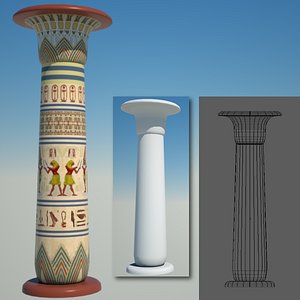 egyptian column