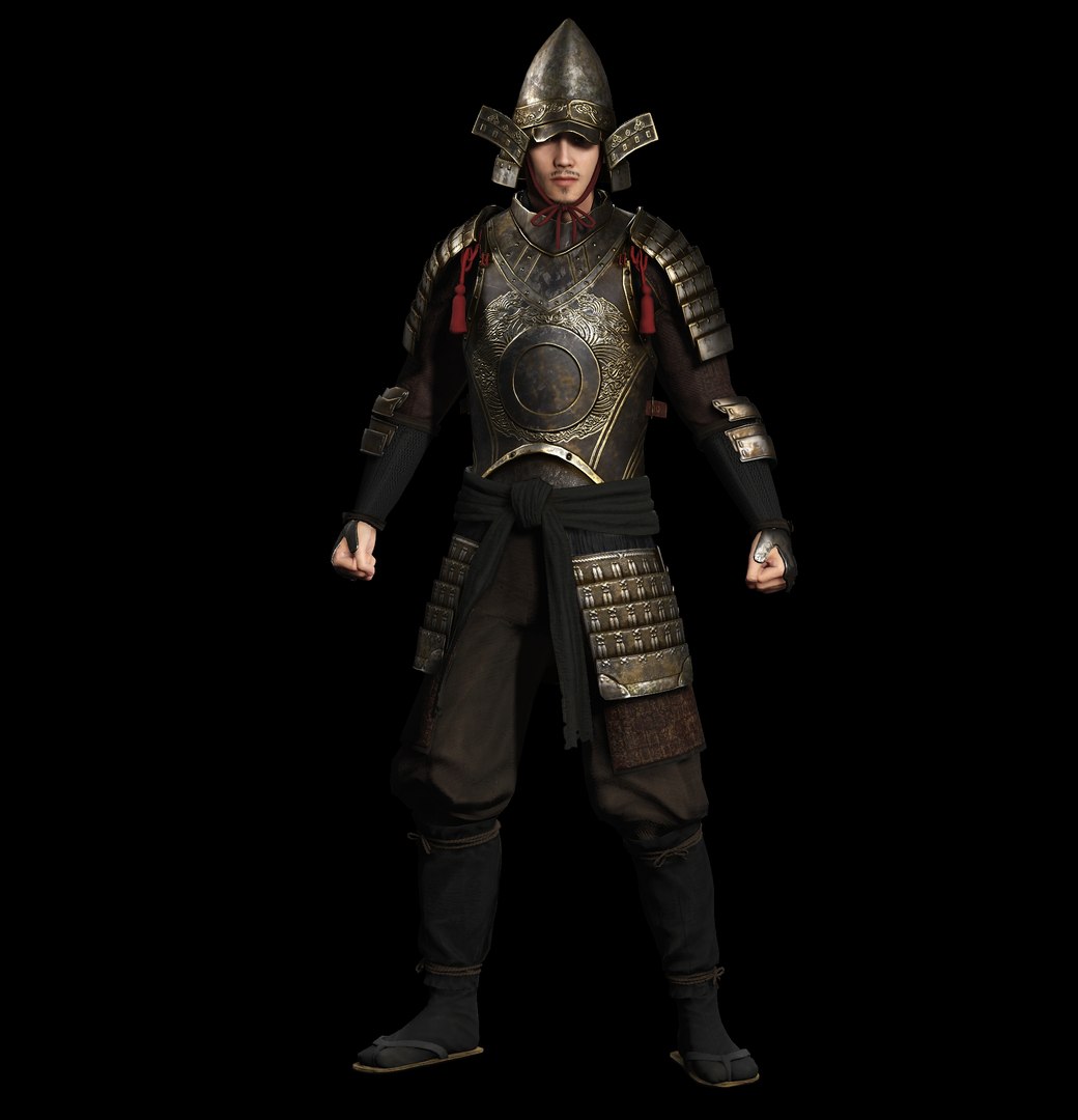 3D Samurai model - TurboSquid 2075218