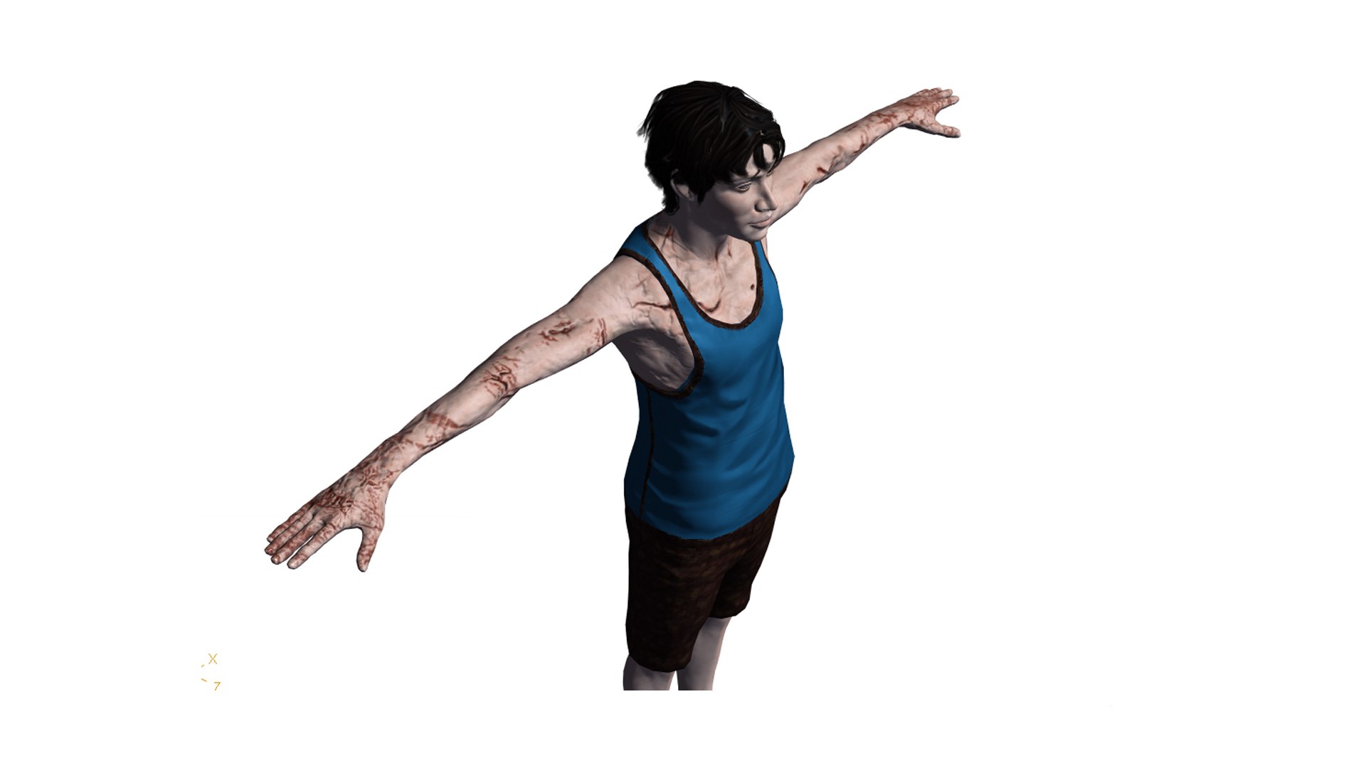 Man Horror 7 Model - TurboSquid 1902377