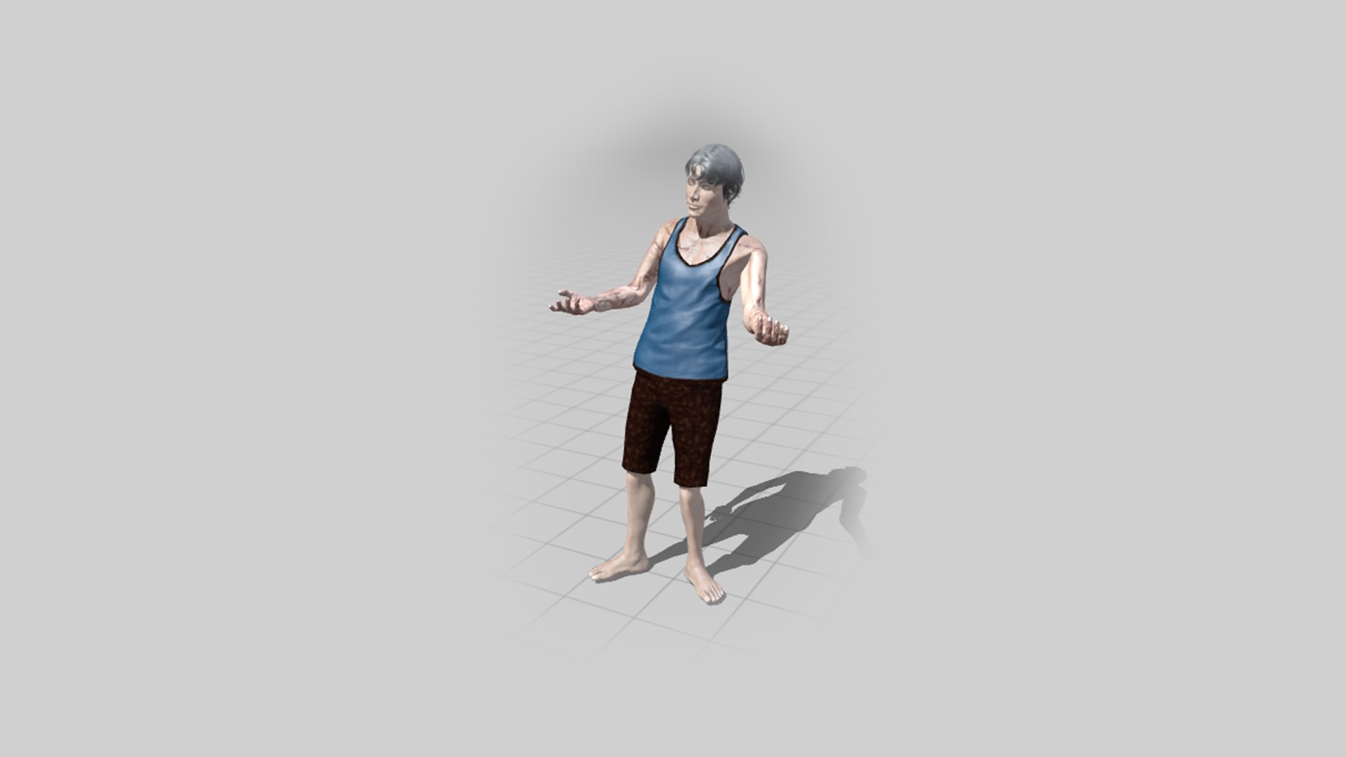 Man Horror 7 Model - TurboSquid 1902377