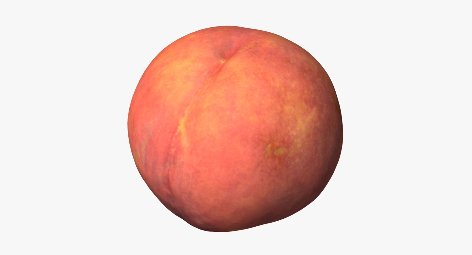 3d Peach Photogrammetry Model