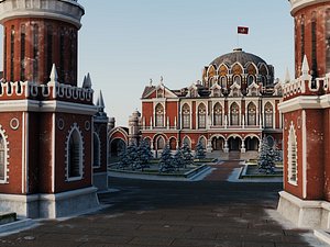 Palace Cathedral Complex 3D model