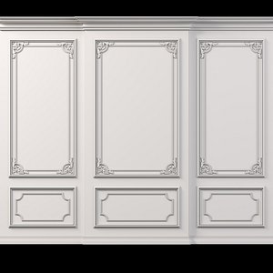 3D Wall Molding model