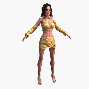 Female Party 01 model