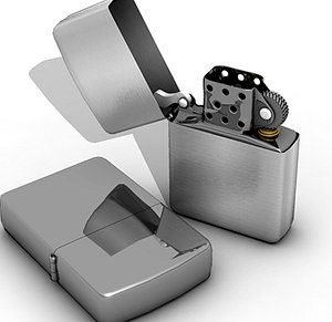 zippo lighter 3d model