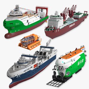 Collection of Chinese Scientific Research Vessels