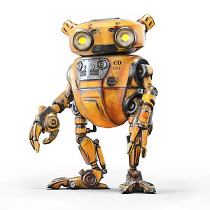 robot character 3D