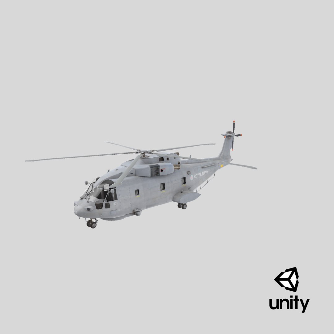 Merlin Aw101 Helicopter 3D Model - TurboSquid 1580569