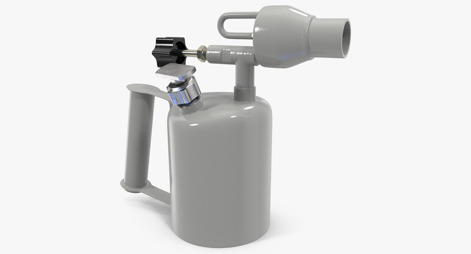 Gasoline Blowtorch Lamp 3D model preview