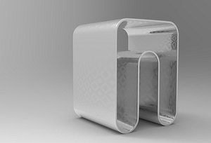 3D model Hugga Stool