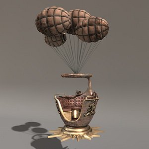 c4d airship