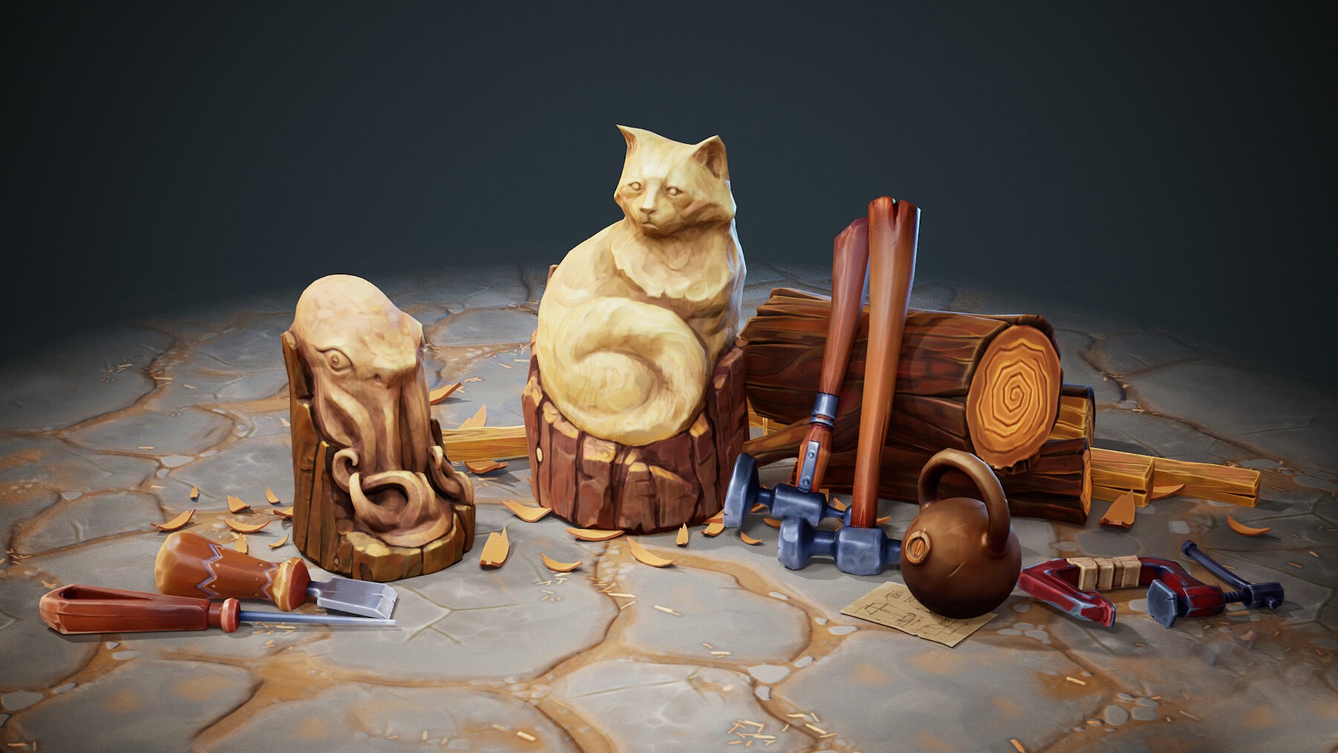 3D PROPS Hand-painted Textured Game-Ready Set 3D https://p.turbosquid.com/ts-thumb/FO/Ji4jnk/vd/file12/jpg/1694604027/1920x1080/fit_q87/c8bb1c97fcda143f011a907a8624b4239aac6d10/file12.jpg