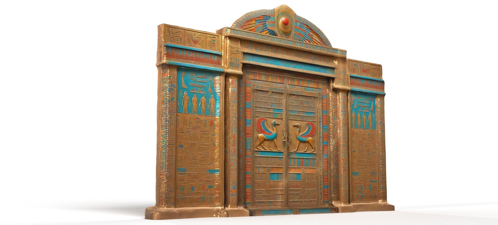 Ancient Egyptian Gates Pack 3D Model - TurboSquid 2303463